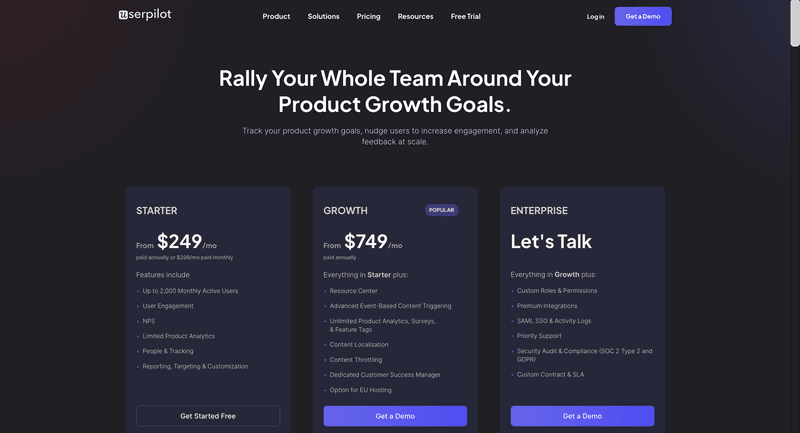 shelterluv case study: Userpilot pricing