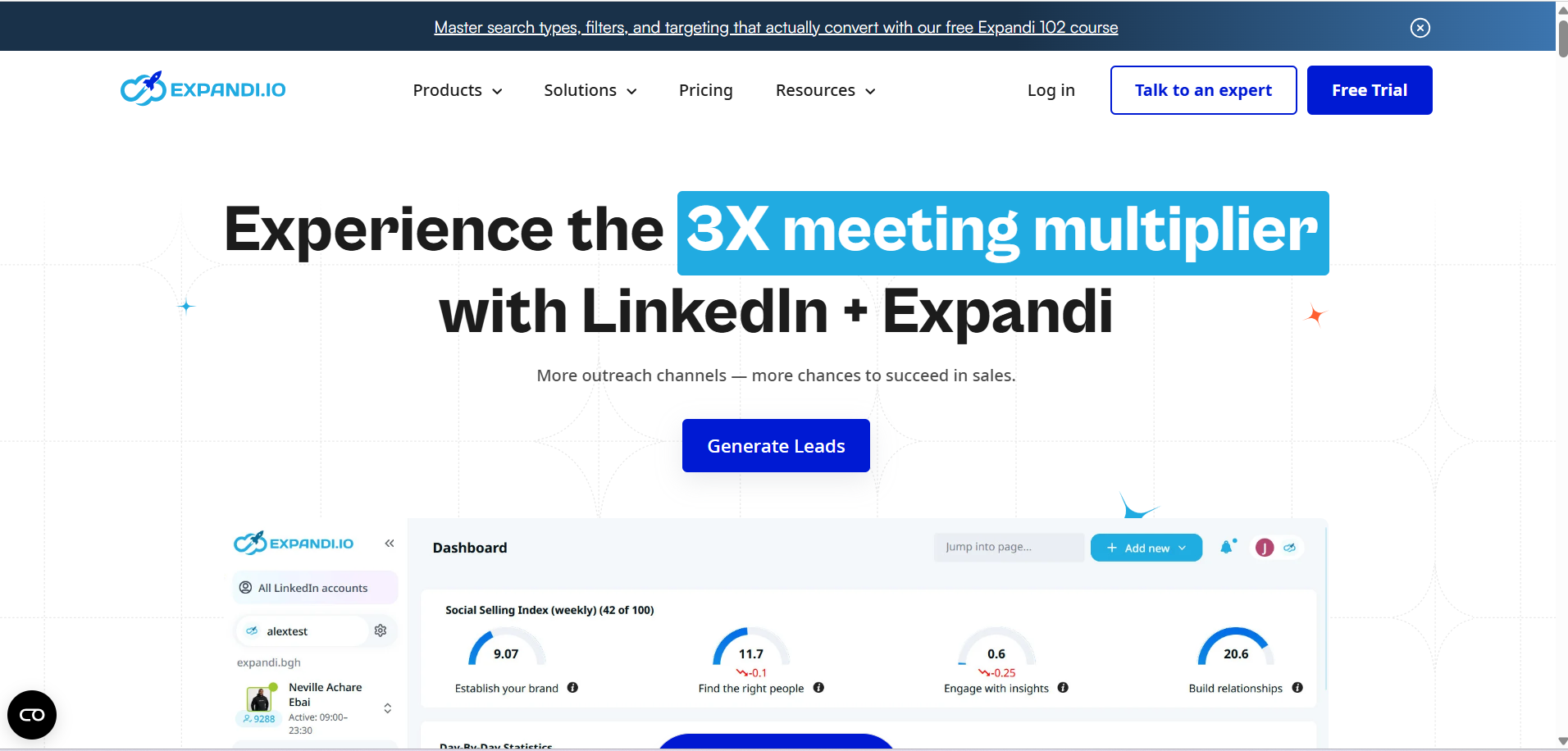 Expandi's free course.