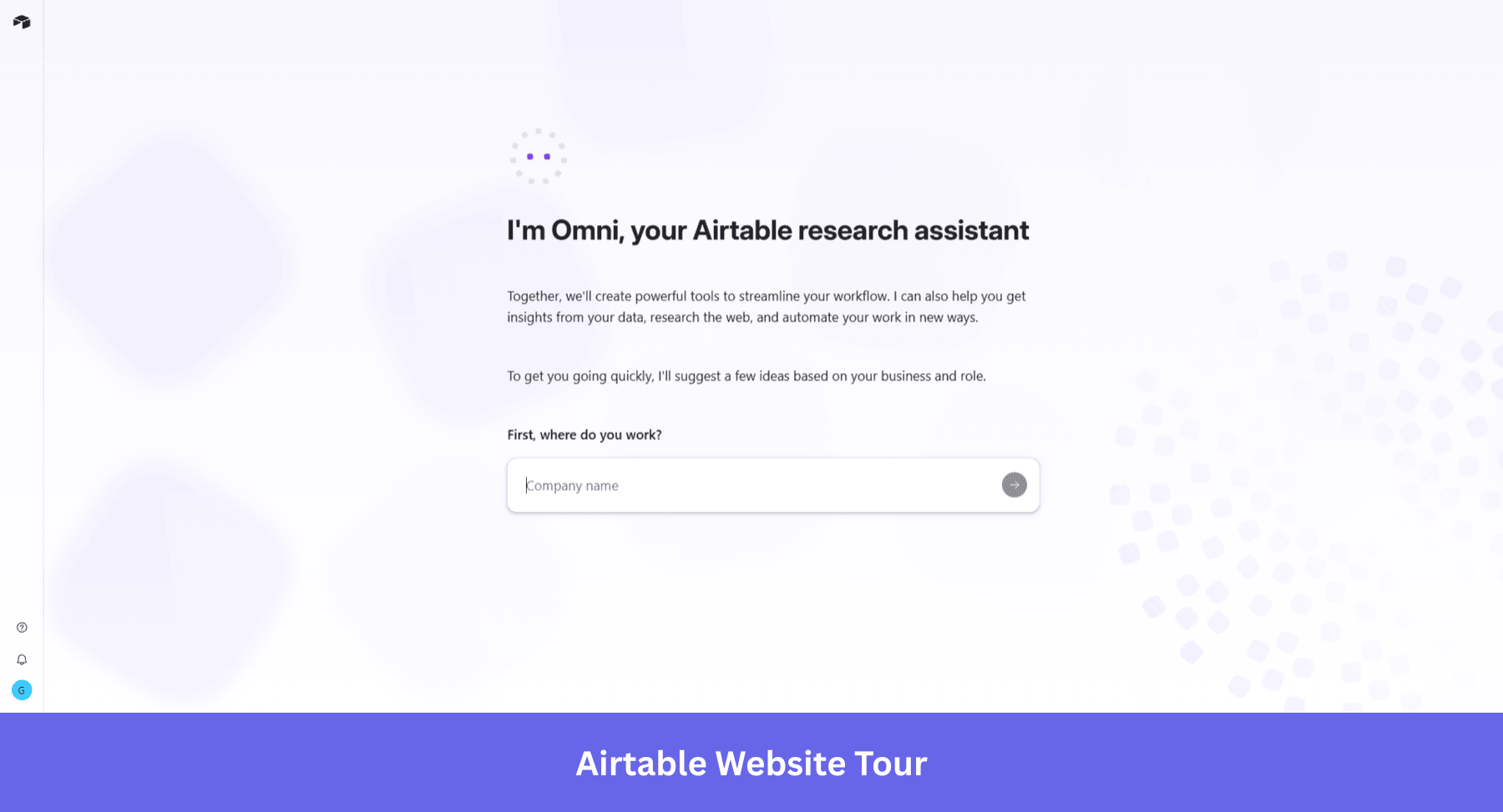 Airtable Website Tour