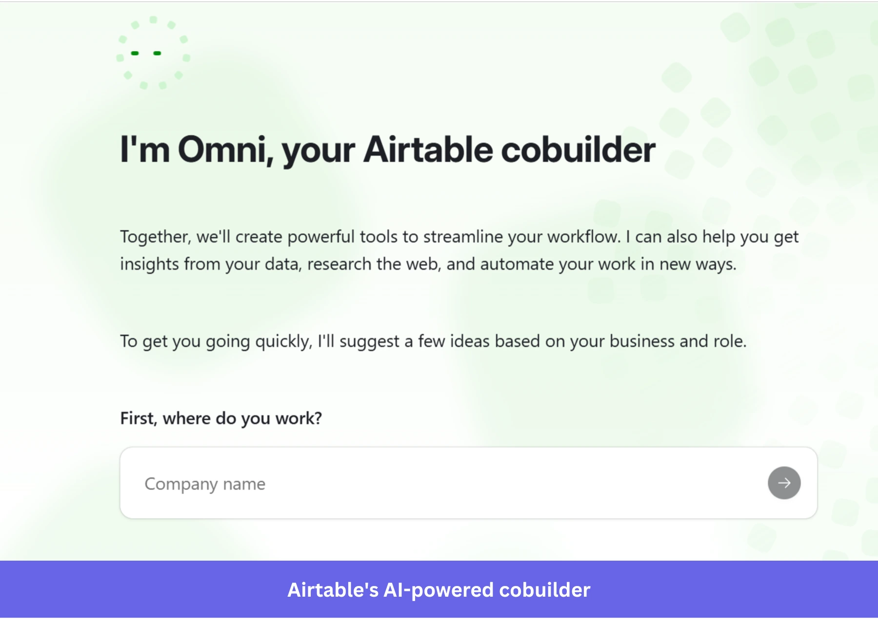 Airtable's cobuilder