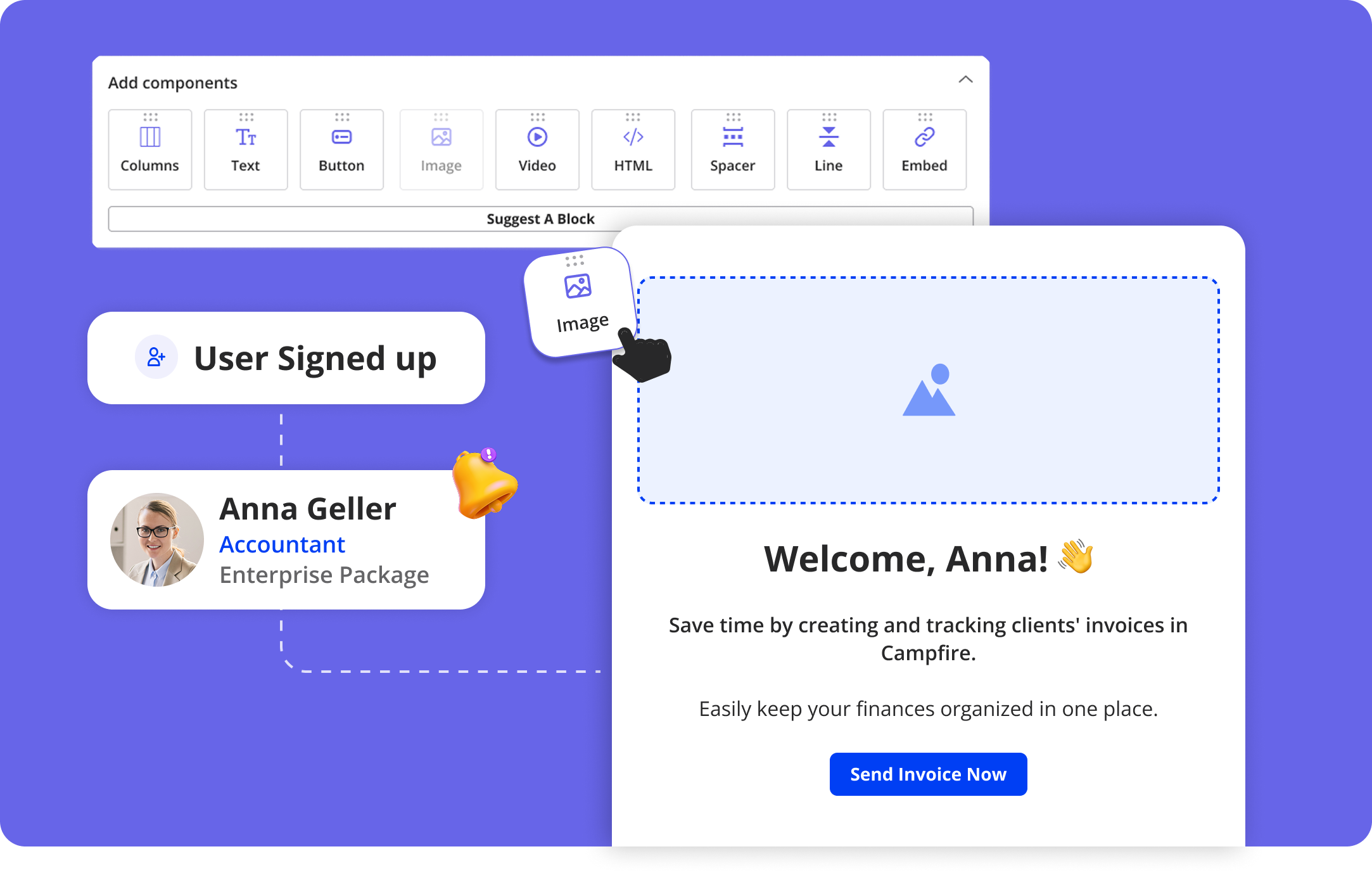 Userpilot product update email example