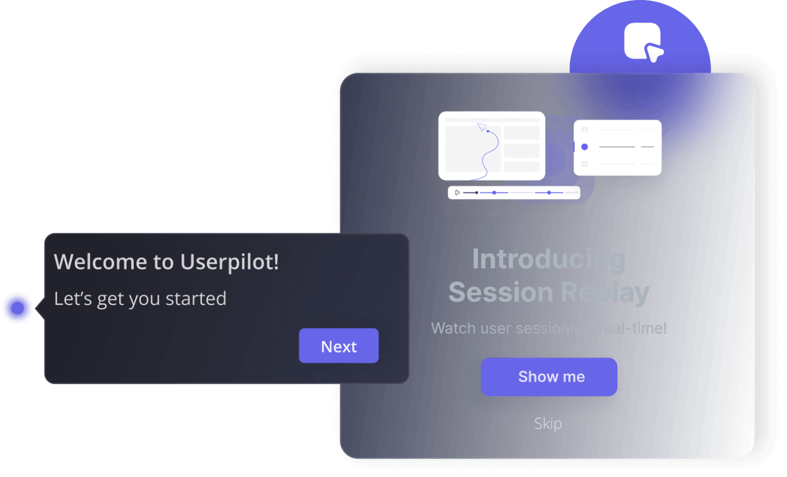 Tooltips and banners in Userpilot for in-app guidance