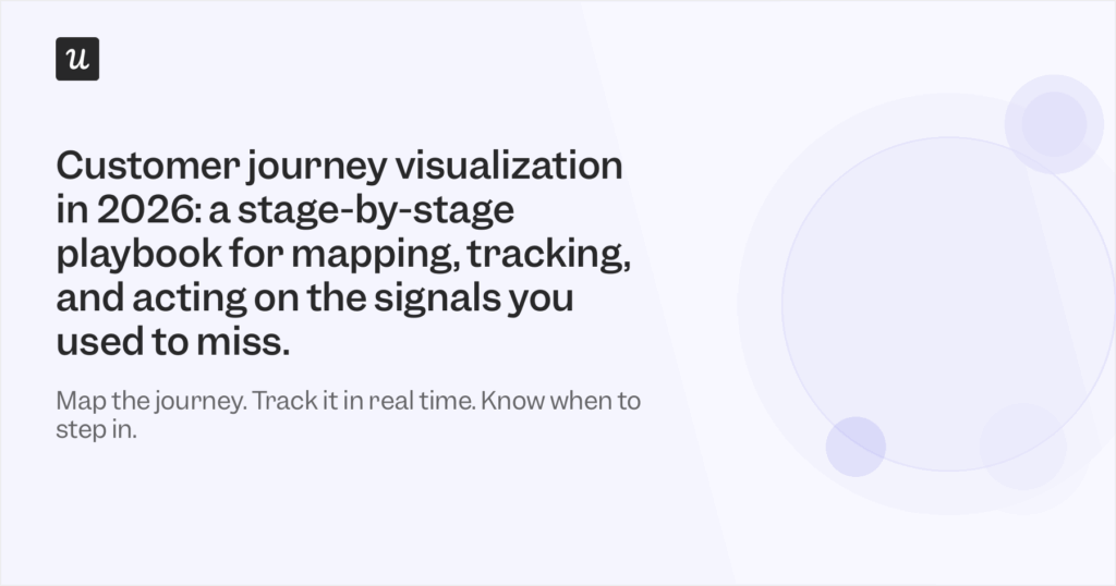 Customer Journey Visualization in 2026: Stage-by-Stage Playbook for Mapping, Tracking, and Acting on the Signals