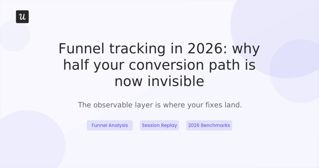 Funnel Tracking in 2026: Why Half Your Conversion Path is Now Invisible