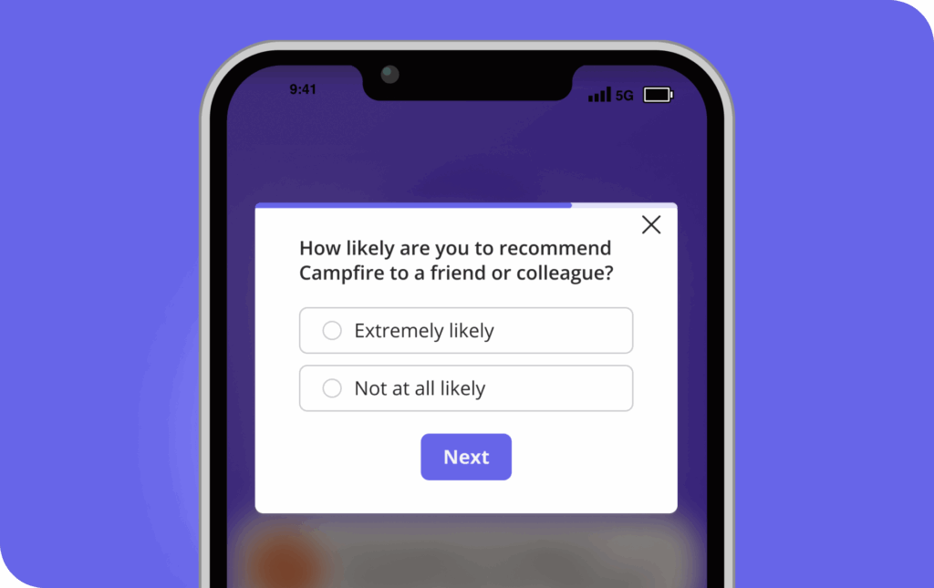 userpilot mobile surveys