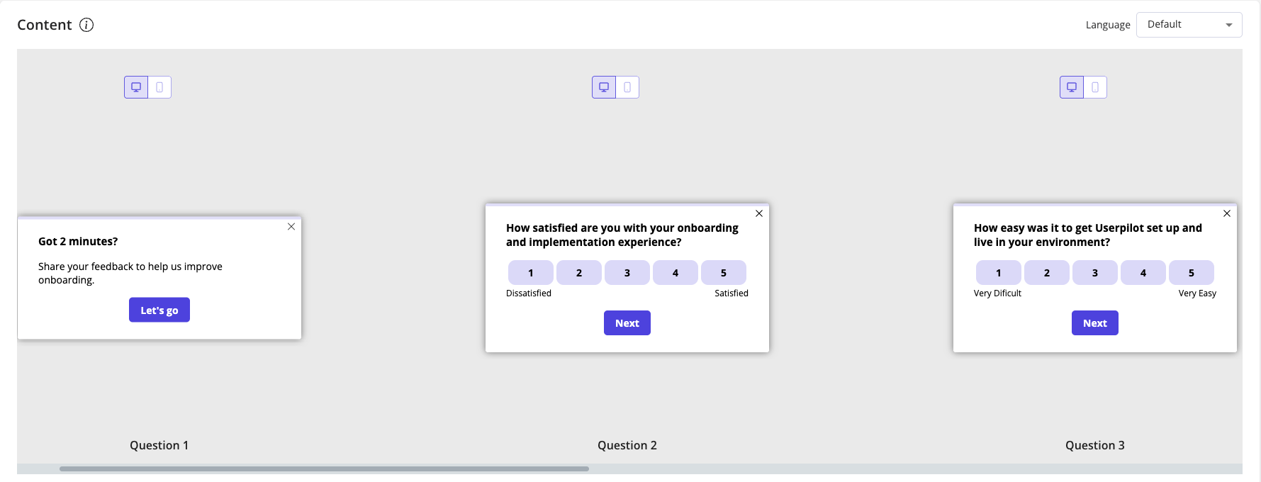 post implementation survey