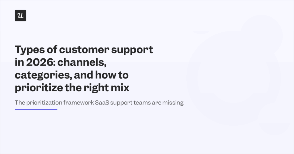 Types of Customer Support in 2026: Channels, Categories, and How to Prioritize the Right Mix
