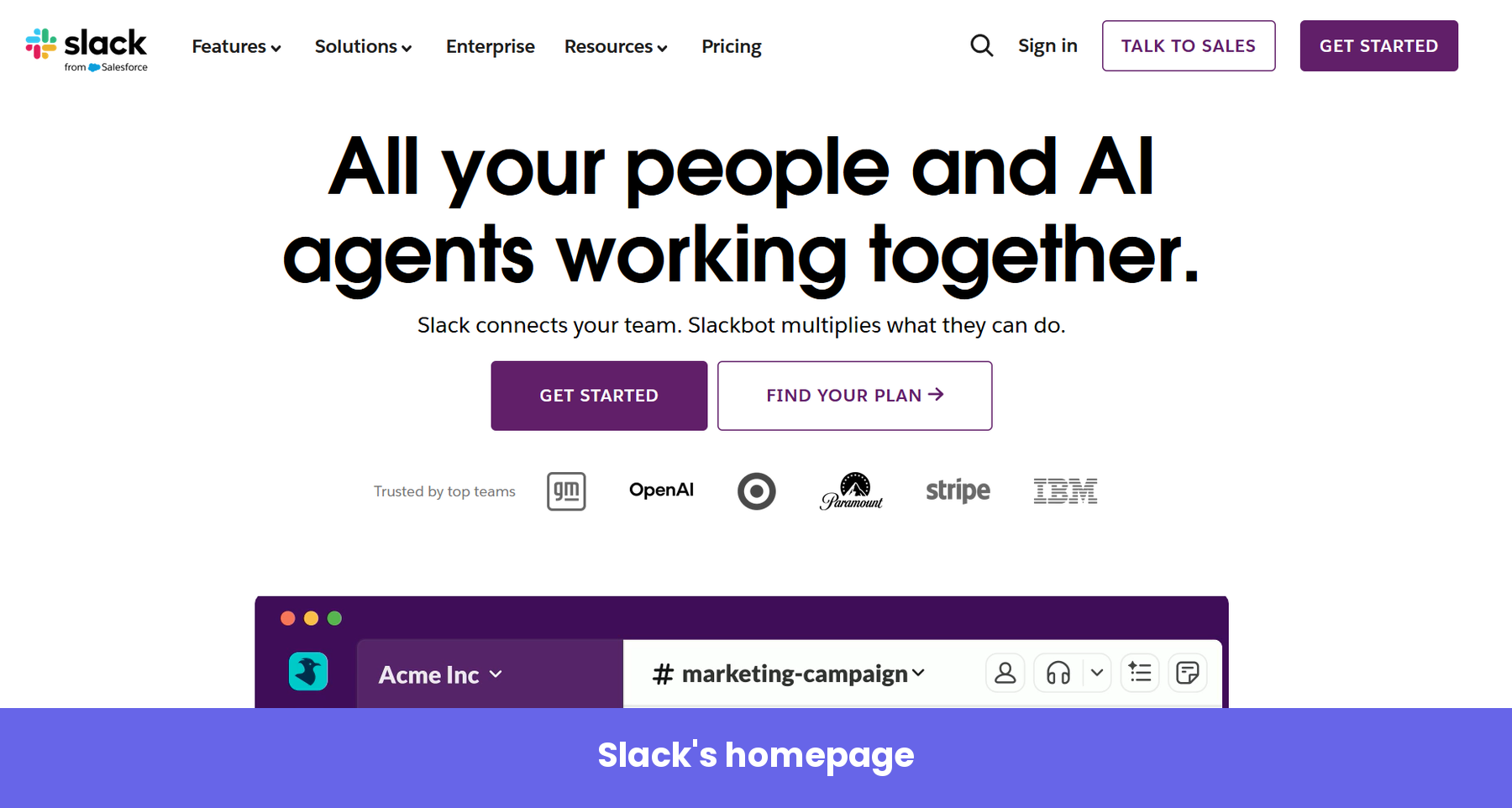Slack's onboarding flow