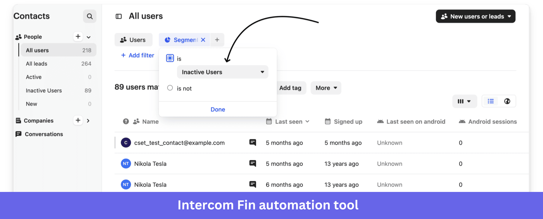Intercom Fin automation tool