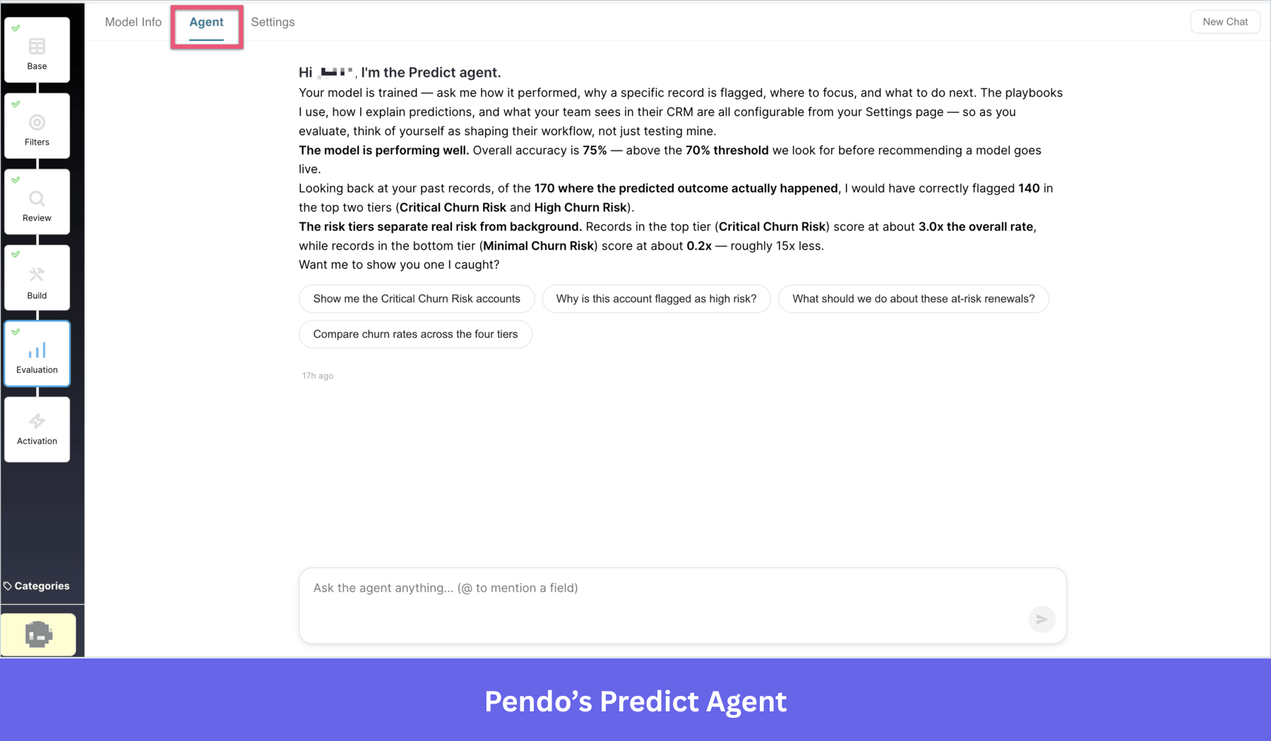 Pendo’s Predict Agent