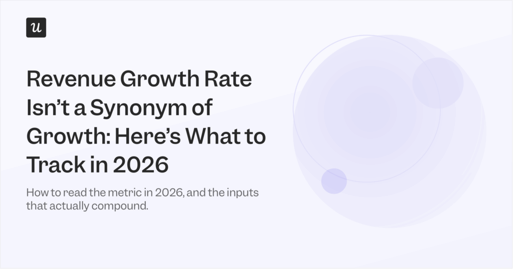 Revenue growth rate.