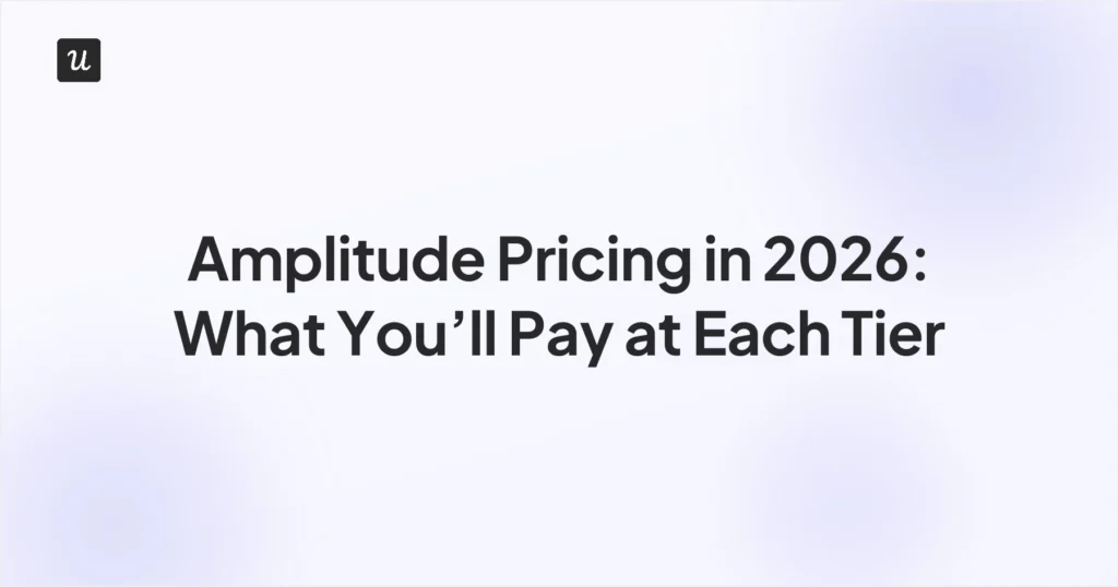 Amplitude Pricing in 2026: What You’ll Pay at Each Tier