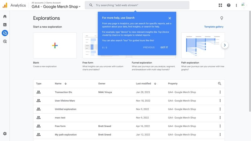 ga onboarding flow 8