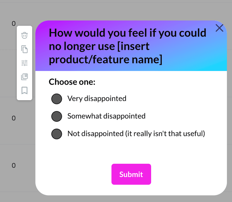 Building a PMF Survey with Userpilot