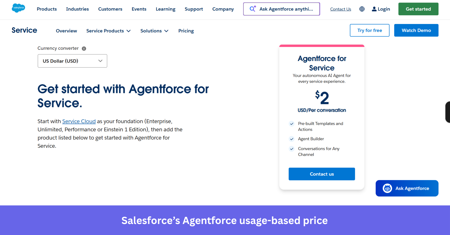 Salesforce ai usage expansion. Salesforce has also created an expansion opportunity via outcome-based pricing instead of prompting upsells.