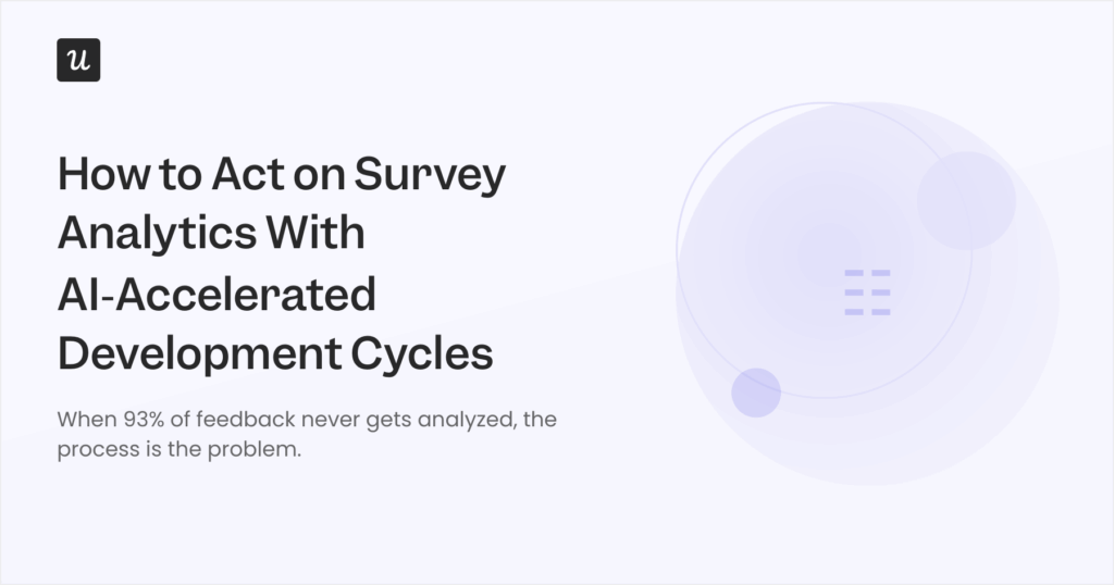 Survey analytics.