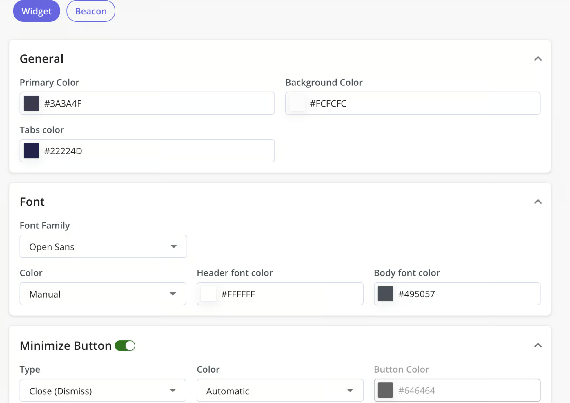 Customize the appearance of your Resource Center widget with ease