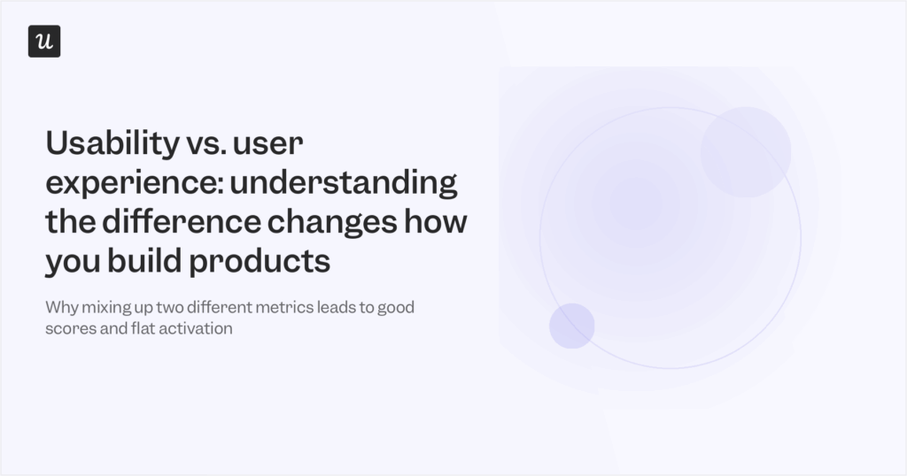 Usability vs user experience featured image