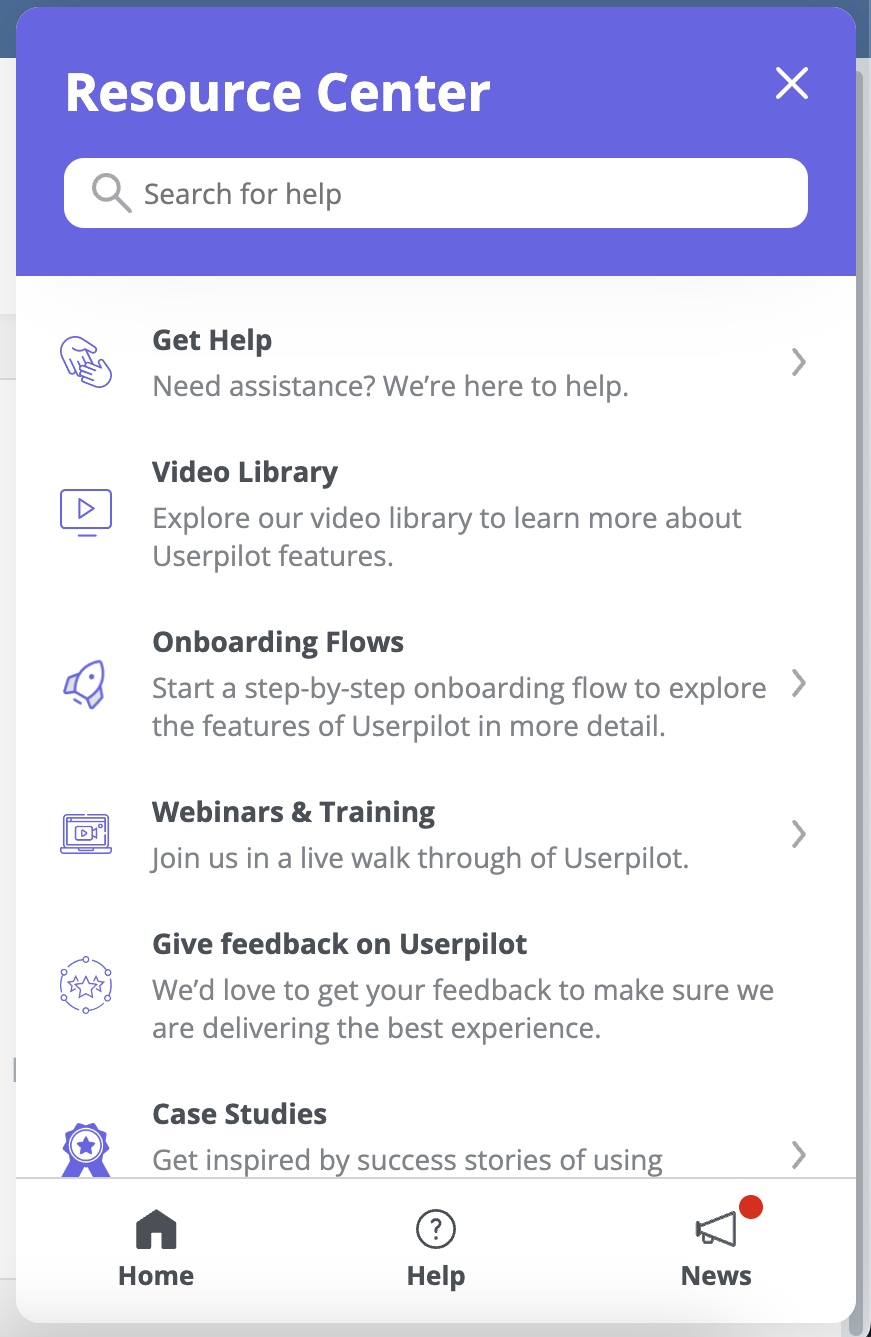 userpilot-resource-center-modules