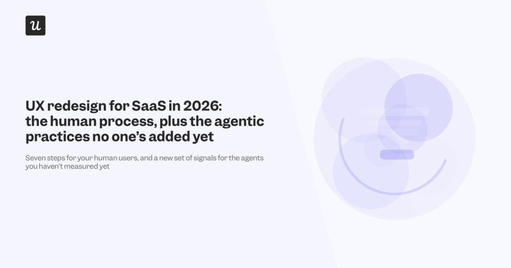 UX Redesign for SaaS in 2026