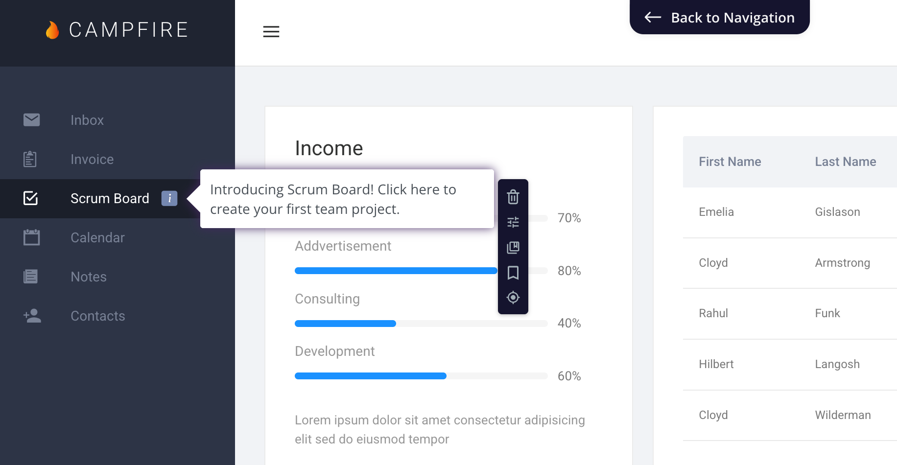 Userpilot's native tooltip