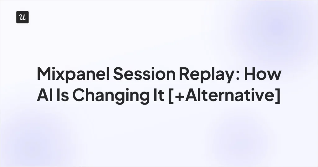 mixpanel session replay
