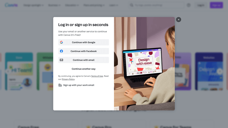 SSO in Canva