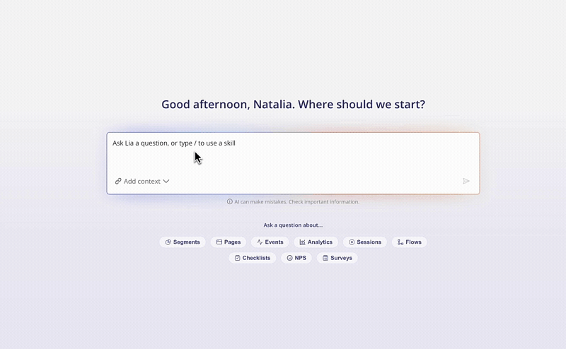 Lia - Data Analysis