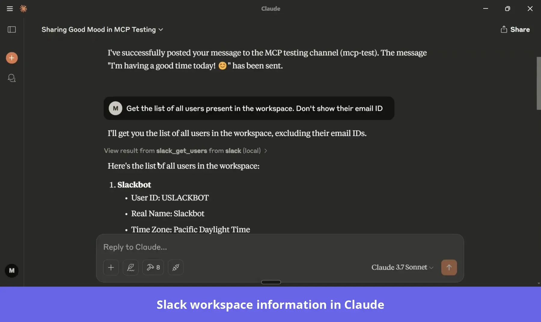 Slack mcp