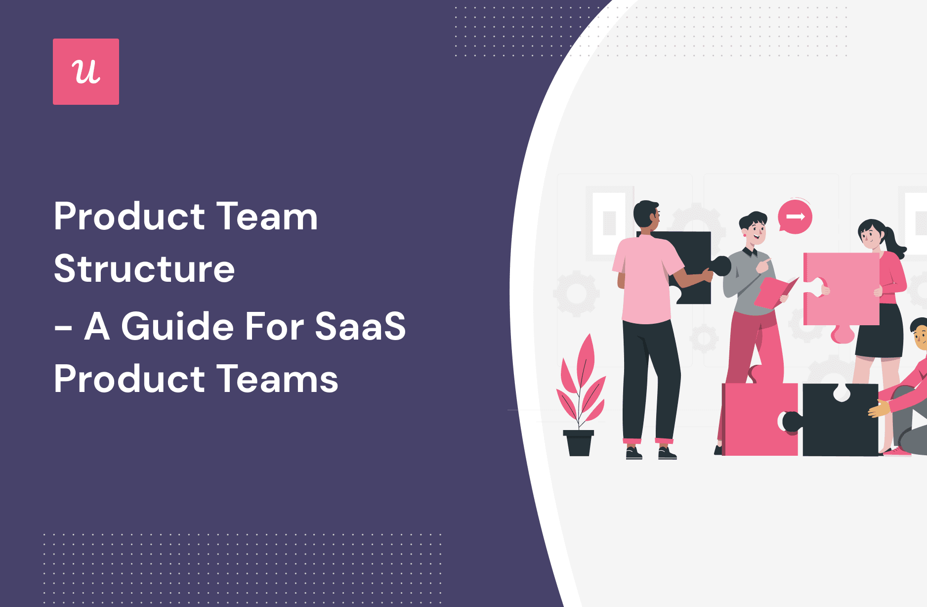 Product Team Structure - A Guide For SaaS Product Teams cover